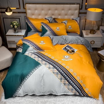 Dibas Tencel Bedsheets Bedding Set Borong